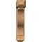Ekena Millwork Funston Craftsman Smooth Bracket w/ Offset Brace, Western Red Cedar, 7 1/2"W x 30"D x 36"H BKT0806X30X36FST04SWR - alternate 3